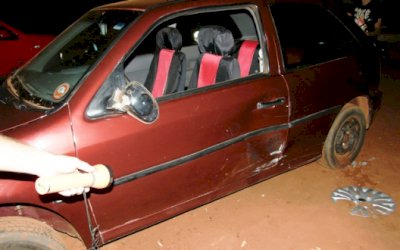 IVINHEMA: Acidente deixa feridos no bairro Itapoã