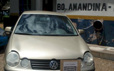 AMANDINA: PRE recupera veículo roubado no Espírito Santo