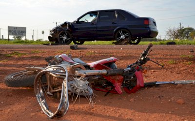IVINHEMA: Acidente mata motociclista na MS-276