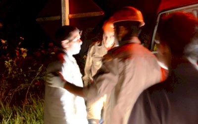 IVINHEMA: Carro capota e motorista sai ileso na MS-141