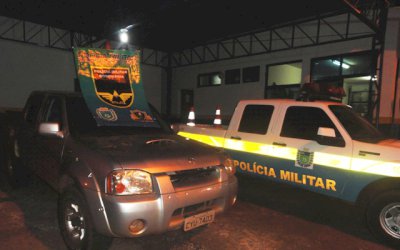 AMANDINA: PMR recupera camionete roubada em Bataguassu