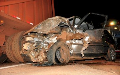 Acidente grave entre Ivinhema e Nova Andradina na MS-276