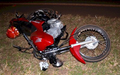 IVINHEMA: Acidente gravíssimo mata motociclista na MS-141