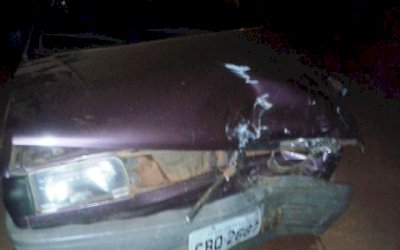 IVINHEMA: Colisão frontal envolve dois carros na Gleba Angelina