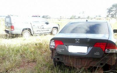 IVINHEMA: DOF apreende veículo roubado em Londrina