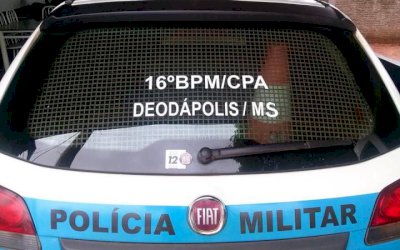 DEODÁPOLIS: PM prende homem por dano e ameaça