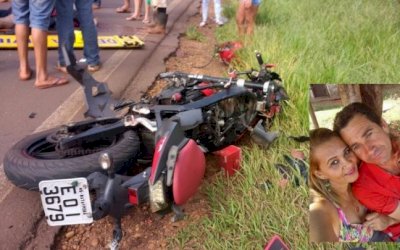 DEODÁPOLIS: Casal morre após colisão frontal com caminhão na MS-276