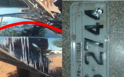 DEODÁPOLIS: Motorista colide em homem e criança e foge do local sem prestar socorro