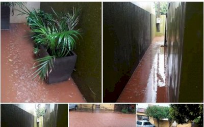 DEODÁPOLIS: Enxurradas invadem casas e moradores se manifestam nas redes sociais