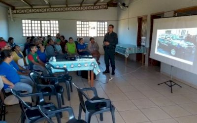 DEODÁPOLIS: PM realiza palestra para alunos da APAE