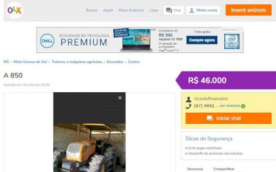 DEODÁPOLIS: Homem perde mais de R$ 44 mil reais em golpe