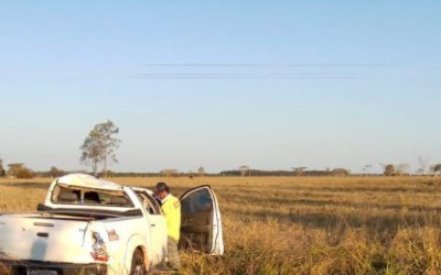 DEODÁPOLIS: Acidente deixa uma pessoa ferida na 10º linha