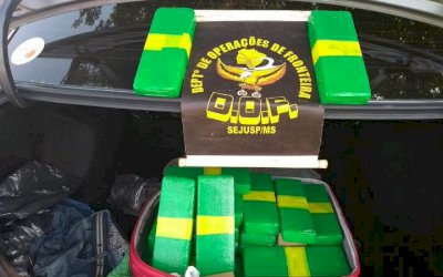 DEODÁPOLIS: DOF prende homem que levaria de UBER droga para São Paulo