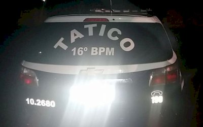 DEODÁPOLIS: Força Tática apreende moto adulterada