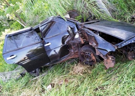 DEODÁPOLIS: Jovem morre em acidente da BR-376