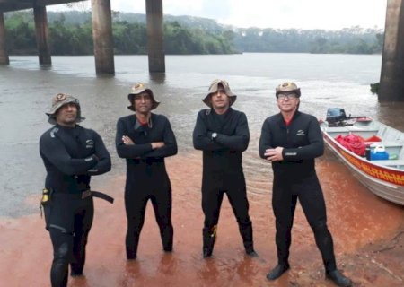 DEODÁPOLIS: Bombeiros encontram o corpo do pescador no Rio Brilhante