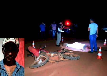 DEODÁPOLIS: Homem morre após acidente envolvendo moto e camionete em Porto Vilma