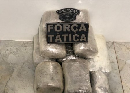 DEODÁPOLIS: Força Tática prende dois homens com maconha e skank