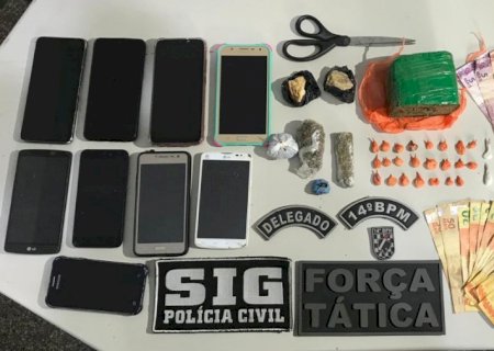 FÁTIMA DO SUL: Em ação conjunta, Polícia Civil e Polícia Militar prendem acusado de tráfico de drogas