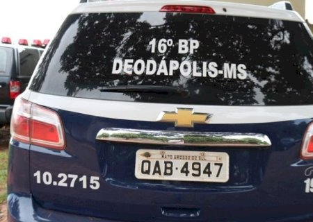 DEODÁPOLIS: Filho é detido após perturbar pais idosos e com problema de saúde