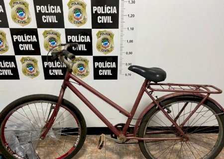 NOVA ANDRADINA: SIG identifica ladrão e recupera bicicleta furtada