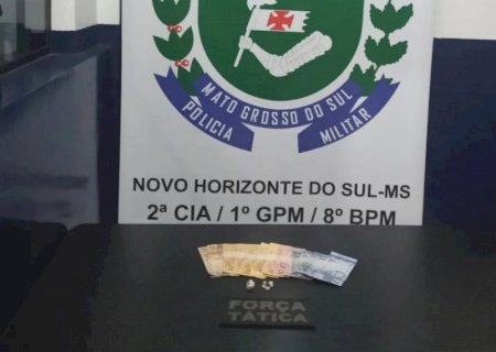 NOVO HORIZONTE DO SUL: Polícia Militar prende mulher por tráfico de drogas e cumpre mandado de prisão
