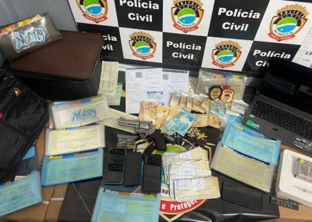 DEODÁPOLIS: Polícia Civil deflagra Operação ‘Usus Rei’ contra os crimes de agiotagem, posse ilegal de arma de fogo e tráfico de drogas