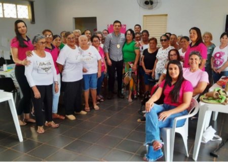 DEODÁPOLIS: Durante palestra, Delegado orienta e faz alerta a idosos