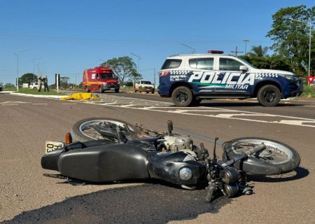 NOVA ANDRADINA: Motociclista morre após colisão com picape na BR-376