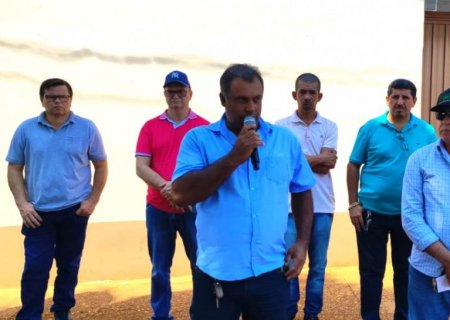DEODÁPOLIS: Vereador Gilberto destaca trabalho da câmara para obras de pavimentação asfáltica em Lagoa Bonita