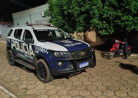 NOVA ANDRADINA: Em ação rápida, Polícia Militar recupera motoneta furtada