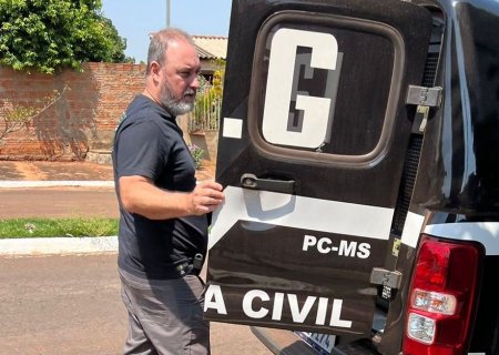 Polícia Civil de Novo Horizonte do Sul, com apoio da SIG de Ivinhema, prende homem suspeito de descumprir medida protetiva de urgência