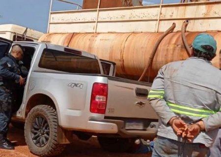 IVINHEMA: Força Tática prende dois homens por furto e receptação de defensivo agrícola