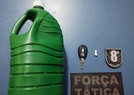 Força Tática impede furto de combustível em Nova Andradina