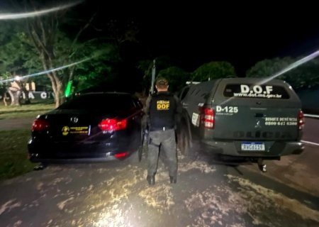 DEODÁPOLIS: Veículo furtado no Paraná é recuperado pelo DOF