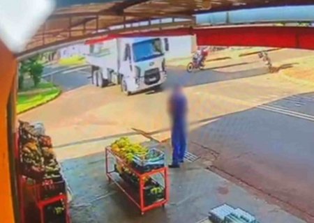VÍDEO: Caminhoneiro não percebeu placa de Pare antes de causar acidente com morte