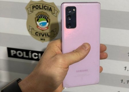 BATAYPORÃ: Polícia Civil recupera telefone celular subtraído no interior de agência bancária local e indicia suspeito