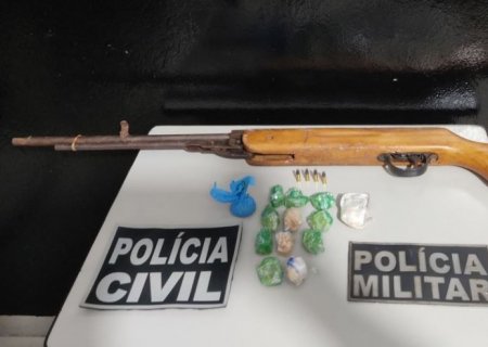 DEODÁPOLIS: Ação Conjunta das Polícias Militar e Civil resulta na prisão de suspeito por Tráfico de Drogas