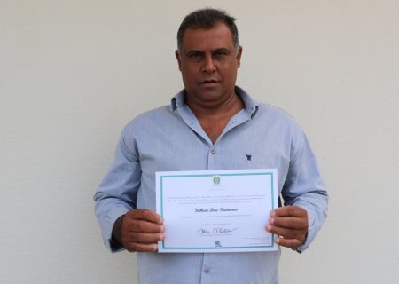 DEODÁPOLIS: Vereador Gilberto da Nona é diplomado para o terceiro mandato
