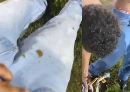 DEODÁPOLIS: ‘Viralizou’ touro dispara jato de fezes em público durante rodeio
