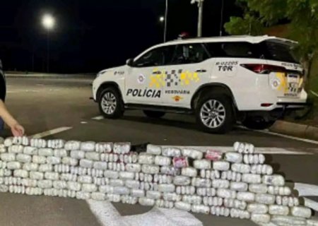 Morador em MS é interceptado com 514 tabletes de haxixe no interior de São Paulo