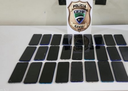 Polícia Civil recupera 26 celulares subtraídos da Secretaria Municipal de Saúde  da Capital