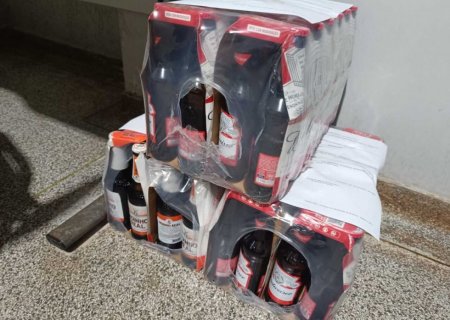 Dois são presos em flagrante por furto de cervejas em supermercado