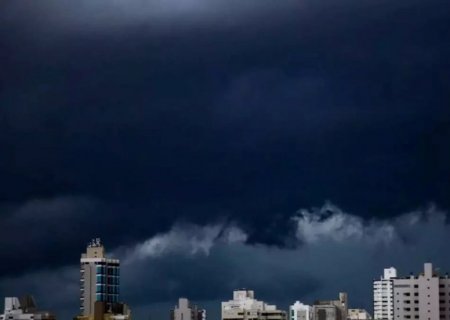 Campo Grande tem alerta para tempestade com ventos de até 60 km/h