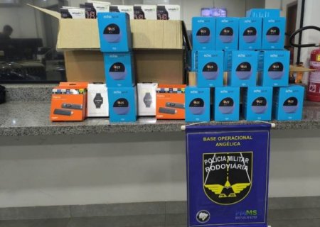 ANGÉLICA: PMR apreende mercadorias ilegais avaliadas em quase R$ 30 mil