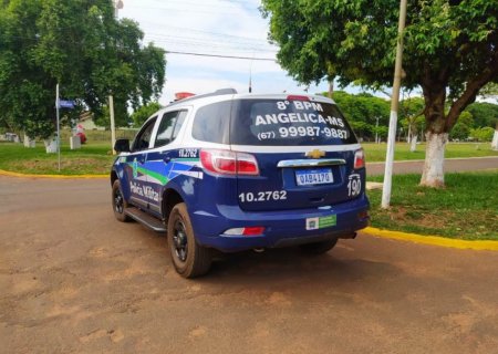 ANGÉLICA: Polícia Militar encaminha espingarda e munições para Delegacia