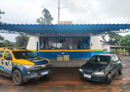 Homem é preso transportando 120 quilos de maconha na fronteira 