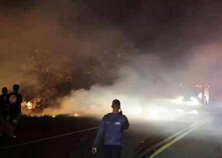 Quatro pessoas da mesma família morrem em grave acidente na BR-060 em MS