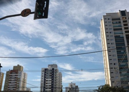 Quinta-feira será de sol e possibilidade de chuva em Mato Grosso do Sul
