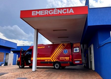 IVINHEMA: Colisão entre moto e bicicleta mobiliza Corpo de Bombeiros